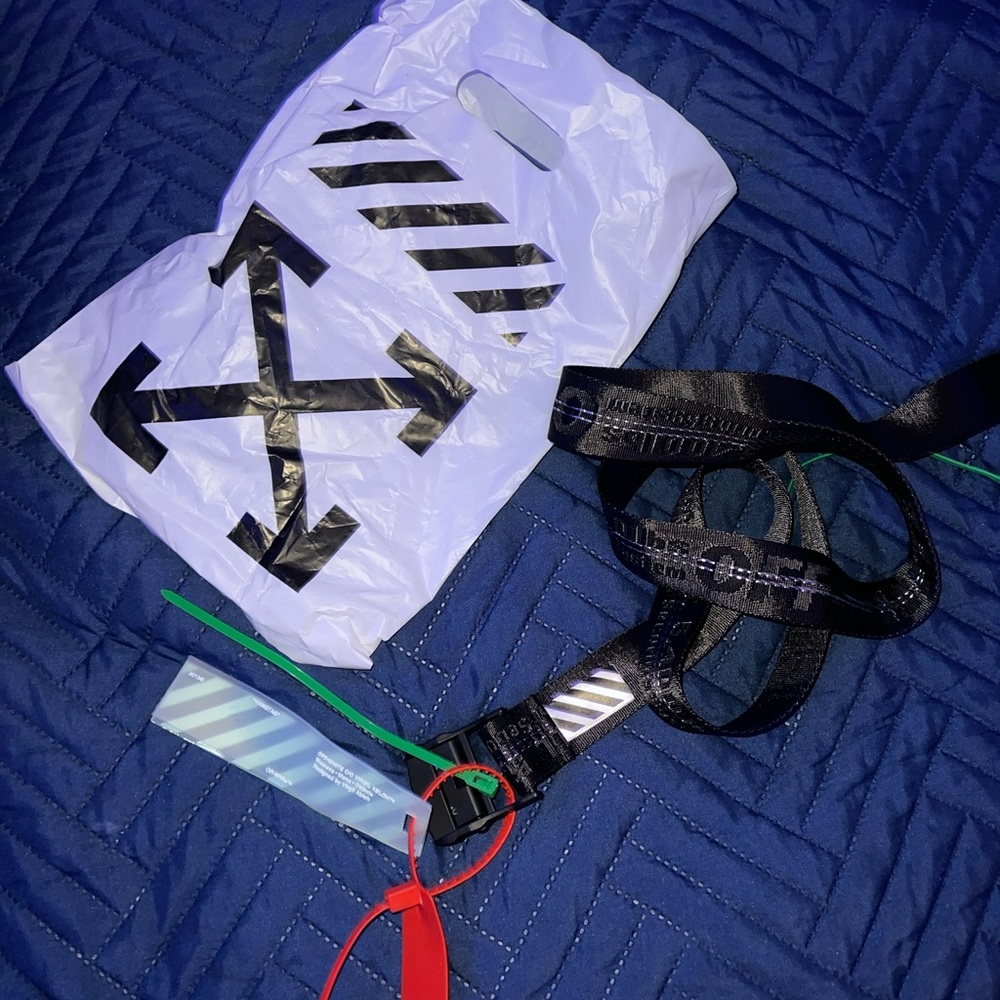 Off-White Black Belt
